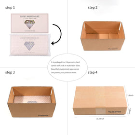 Yzzseven crystals decorating a makeup case demonstrating versatile styling