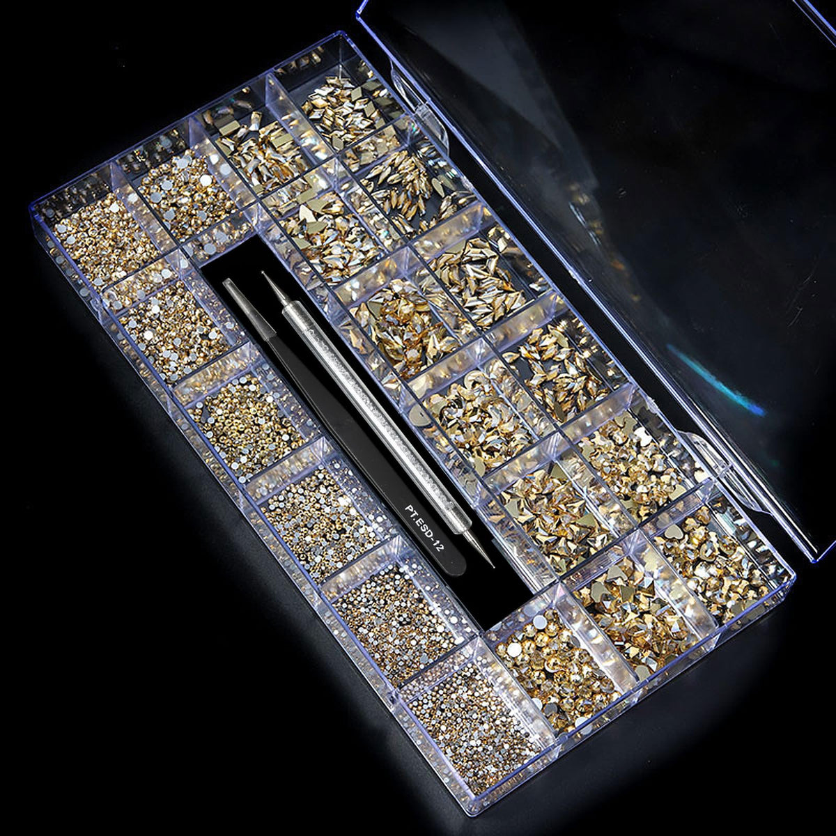 Yzzseven decorated phone case example adding glam to everyday items