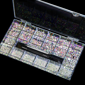 Yzzseven decorated phone case in lifestyle scene adding glam to everyday accessories