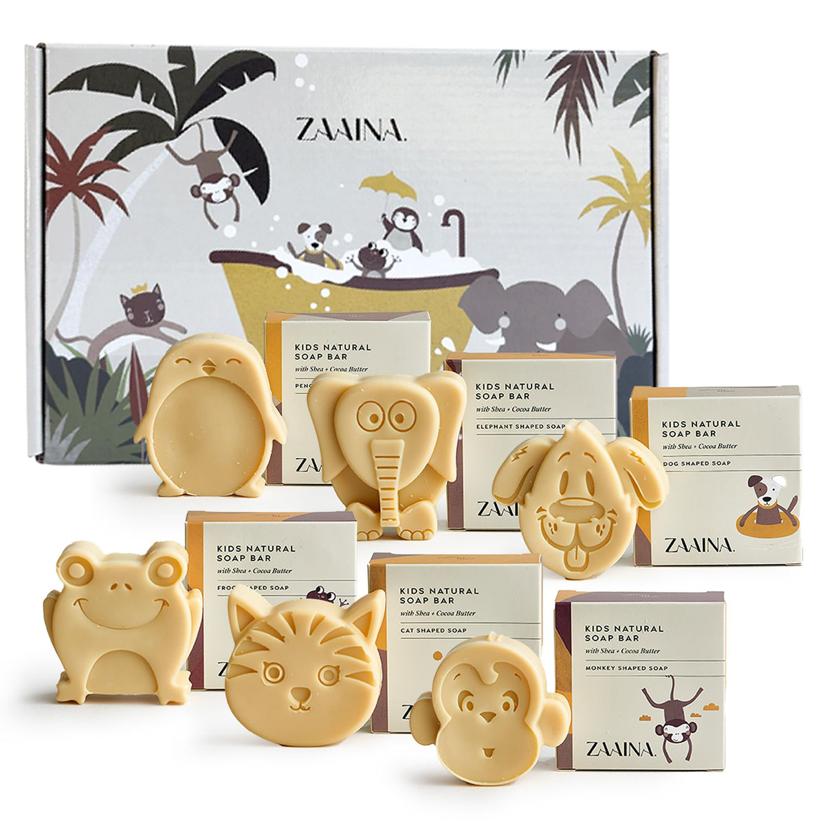 ZAAINA gift box with ribbon positioned as ready-made present option