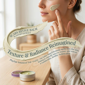 ZALPNUP open tin with balm melting to skin for instant hydration benefit