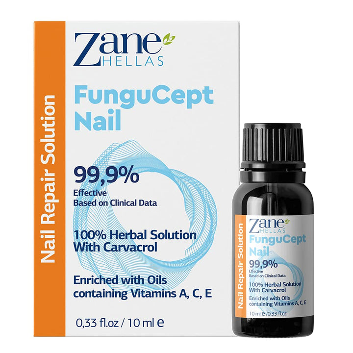 Zane HELLAS front packaging showing 10ml bottle and label, clear product identity and benefits