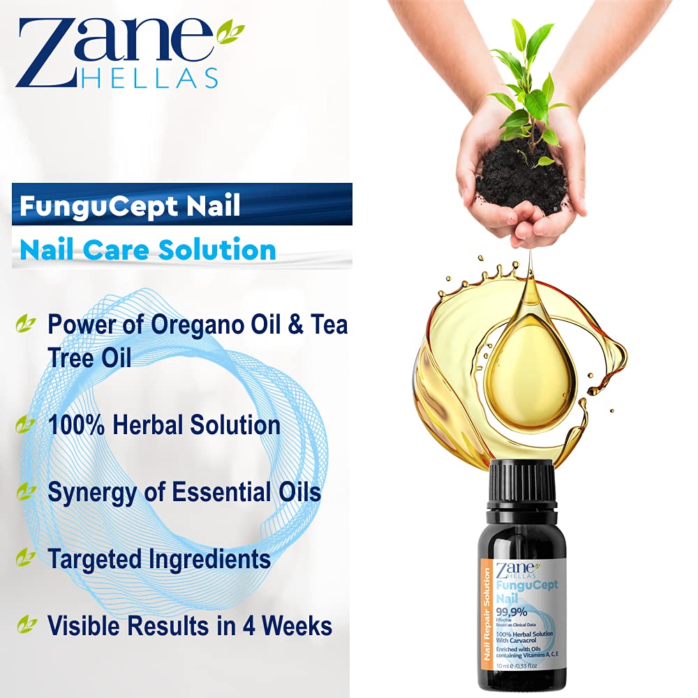 Zane HELLAS lifestyle foot care setting with bottle, convenient daily nail routine support