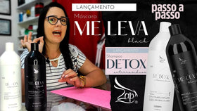 Zap Me Leva Black treatment bottle showing keratin-rich formula