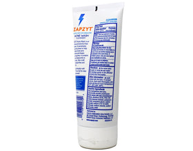Applying ZapZyt on back to manage body acne-prone areas