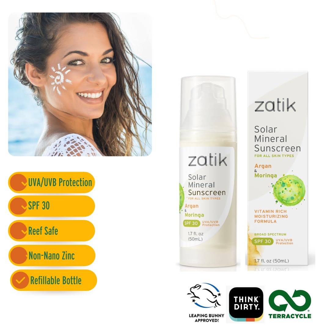 Zatik creamy texture close-up showing lightweight moisturizing finish