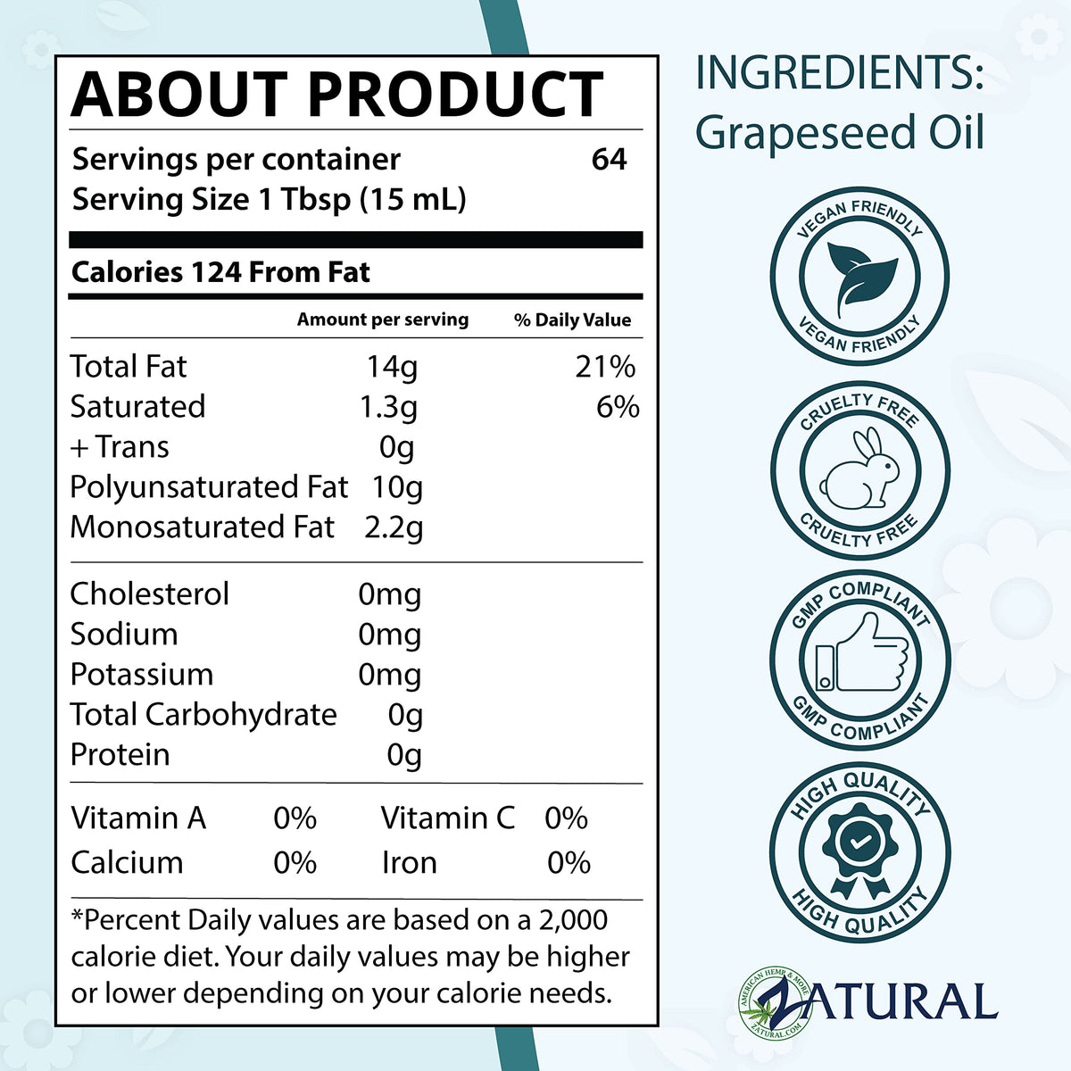 Zatural blended in glass jar as skincare serum showing fast absorption