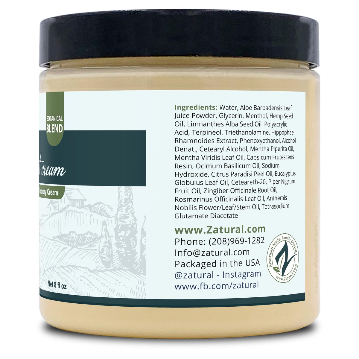 Zatural hot cream in spa environment showing relaxation and professional use