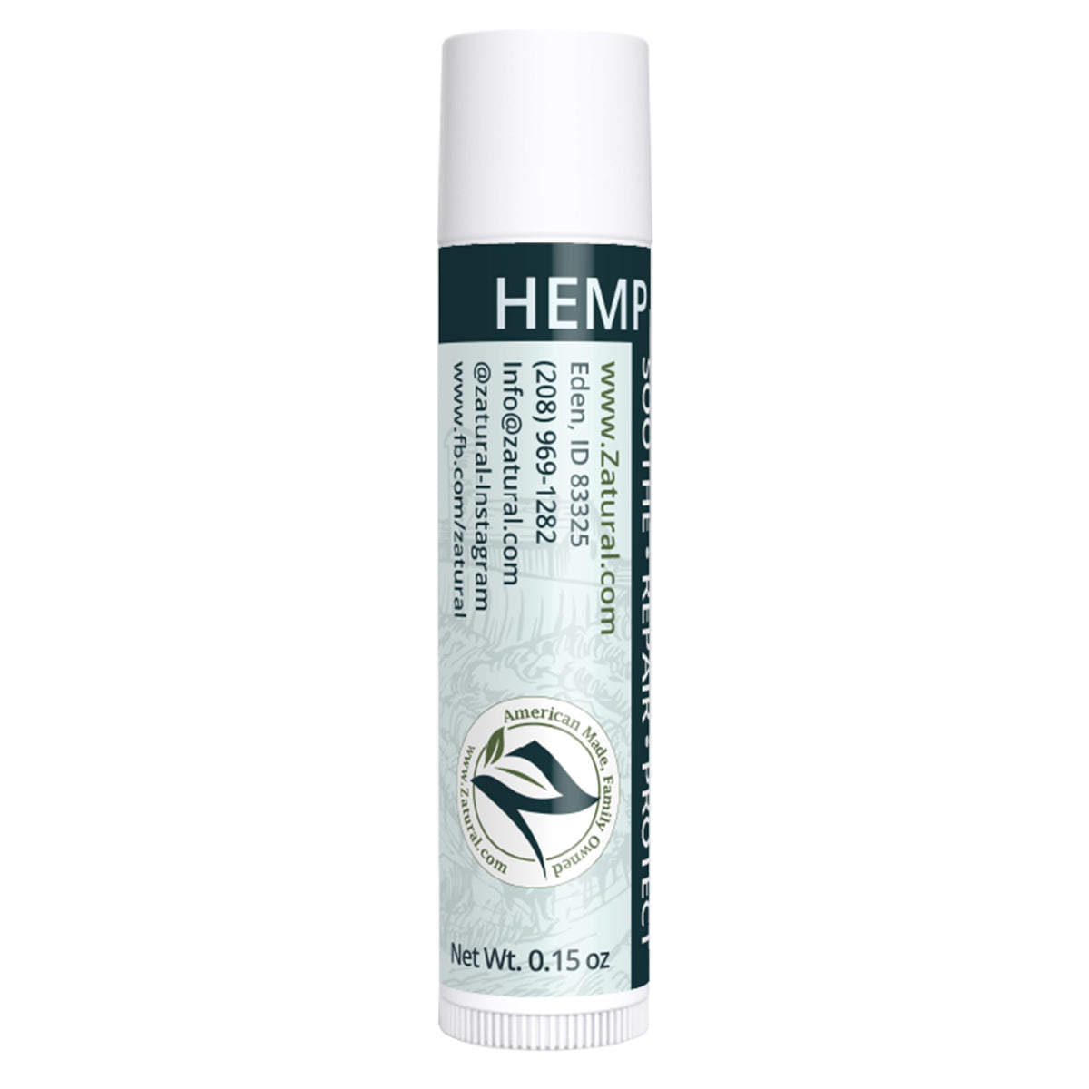 Zatural balm used outdoors to illustrate year-round moisture protection