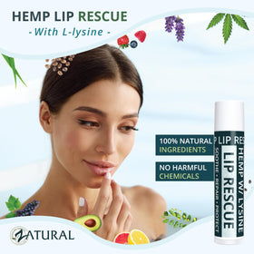 Zatural close-up texture of balm showing creamy, lightweight finish