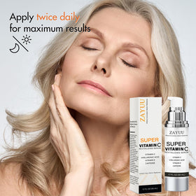 ZAYUU serum on hand application showing smooth spread and instant hydration