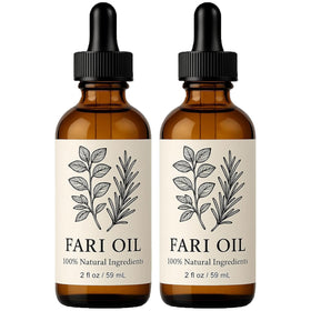 zdiwond Fari Oil front bottles showing two-pack and packaging benefits