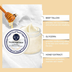 zdiwond label view highlighting Manuka honey and grass-fed tallow benefits