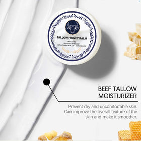 zdiwond ingredients display of Manuka honey and beef tallow for nourishment