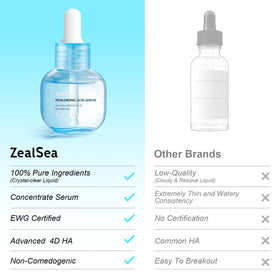 ZealSea close-up texture showing lightweight, fast-absorbing formula