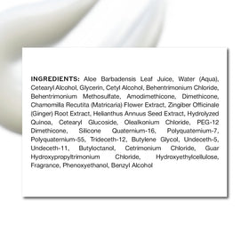 Zenagen conditioner texture on hand illustrating lightweight consistency and detangling