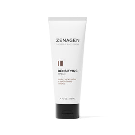 Zenagen front packaging showing product and benefits for fuller hair
