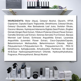 Zenagen cream next to ruler to show 4 oz size and travel friendly
