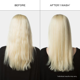 Zenagen pump dispenser close-up, highlights easy salon-style application