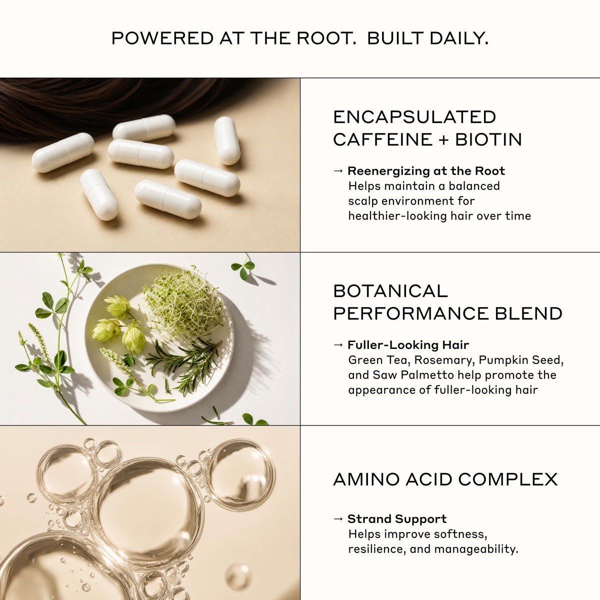 Zenagen styled on bathroom shelf conveying routine-friendly benefit