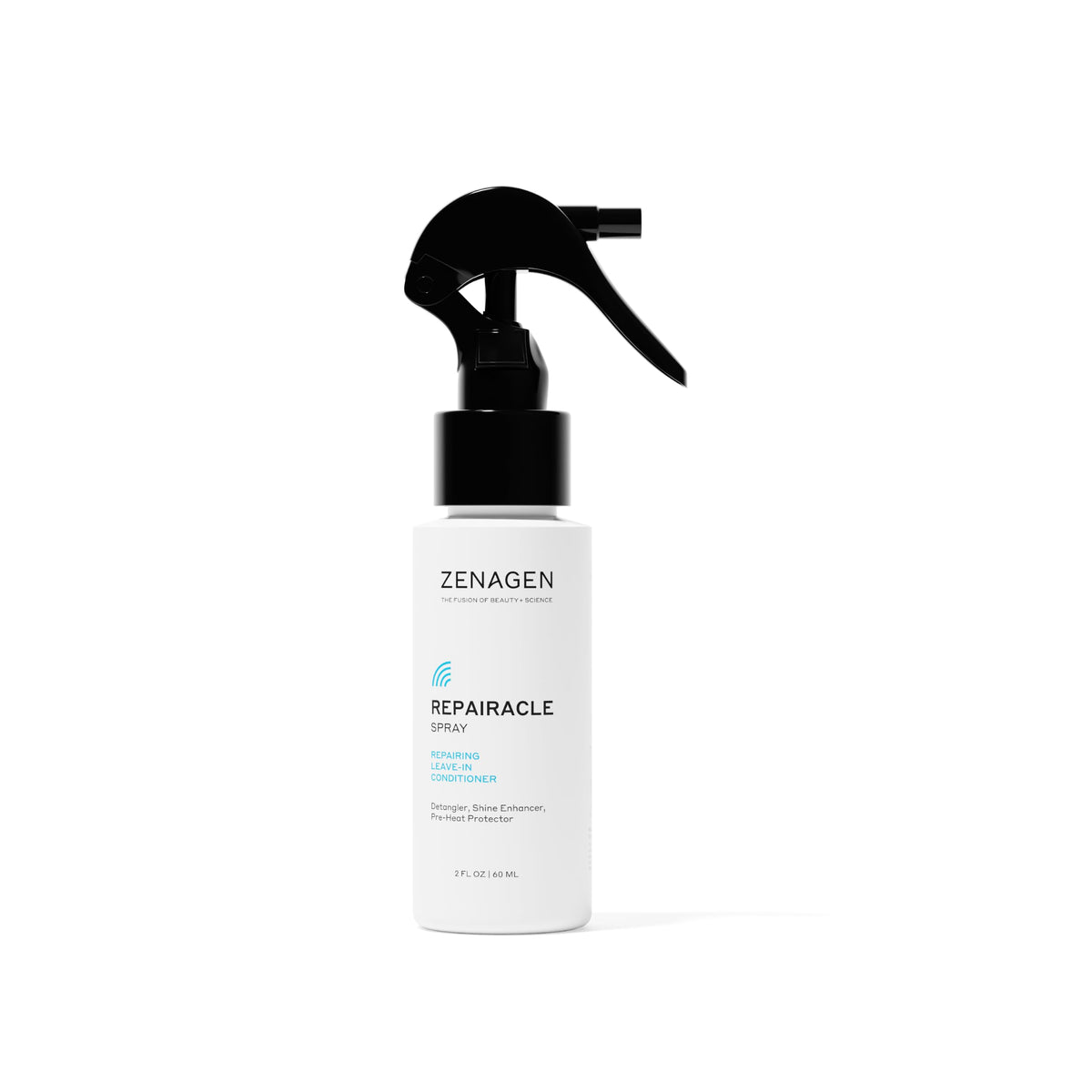 Zenagen bottle front view showing packaging and benefit of repair