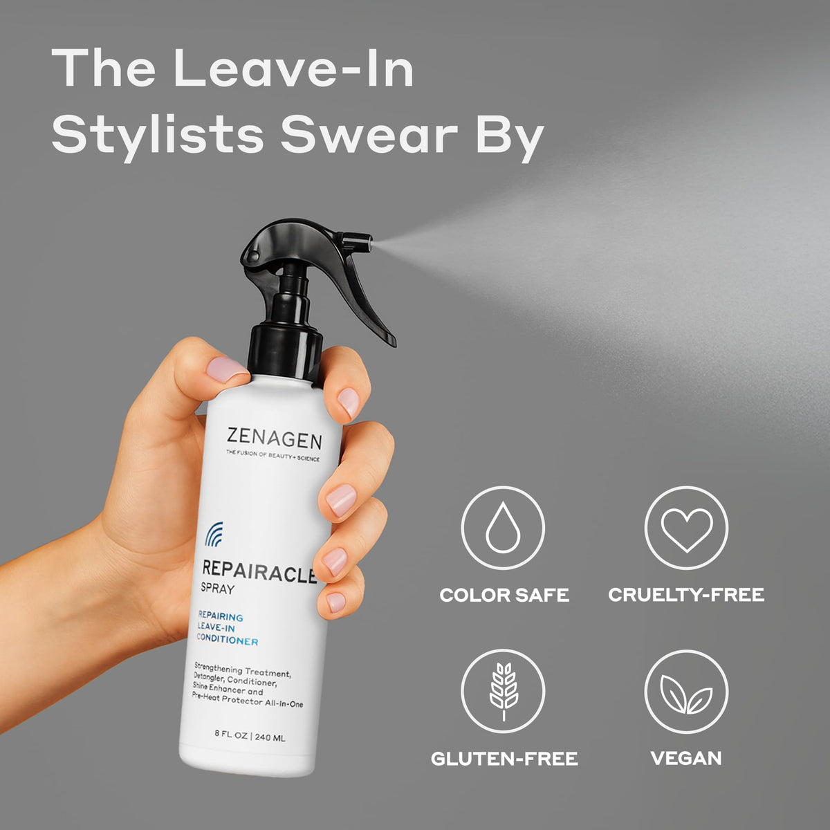Zenagen in bathroom setting suggesting daily routine and convenience