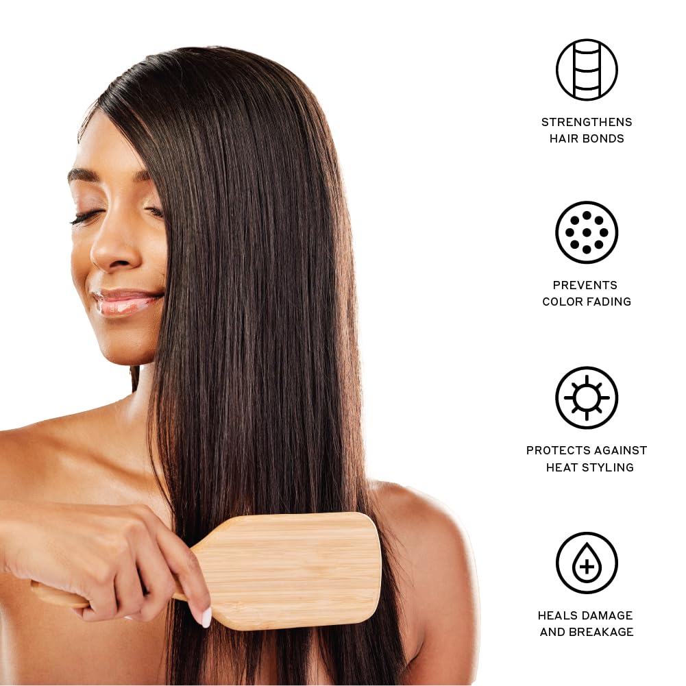 Zenagen finished styled hair showing added shine and smoothness
