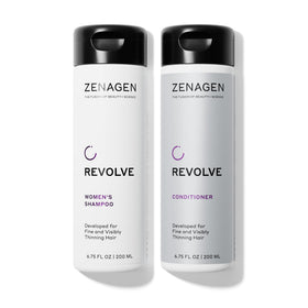 Zenagen Revolve bundle front packaging showing both bottles and benefit