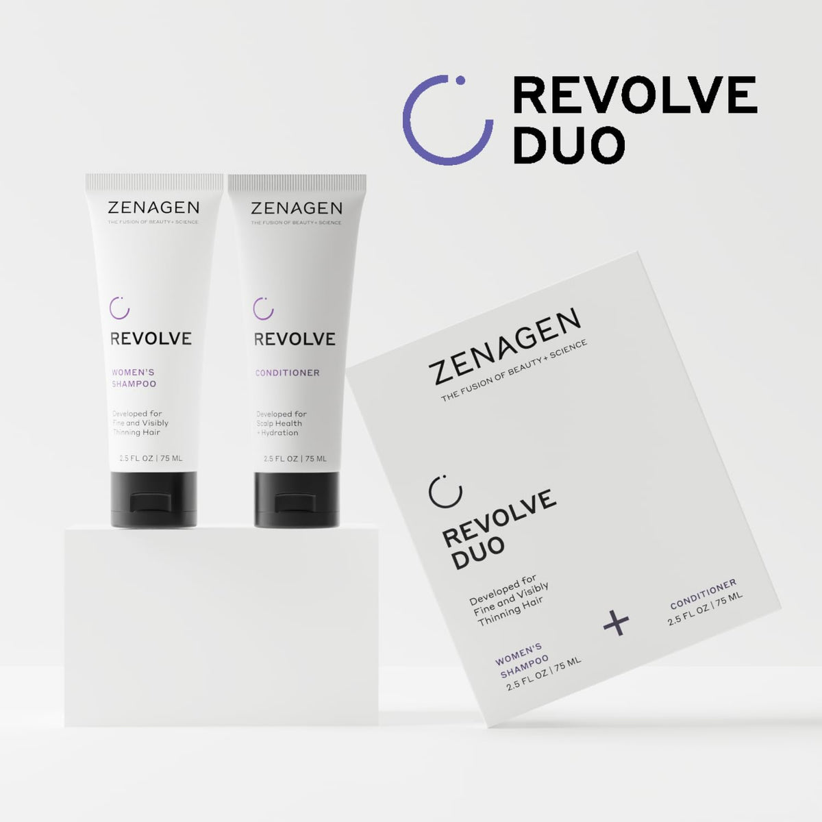 Zenagen conditioner cream texture showcased for lightweight hydration and body