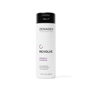 Zenagen Revolve front packaging showing bottle and branding for fuller-looking hair