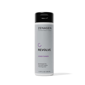 Zenagen Revolve front packaging showing bottle and clear product benefit