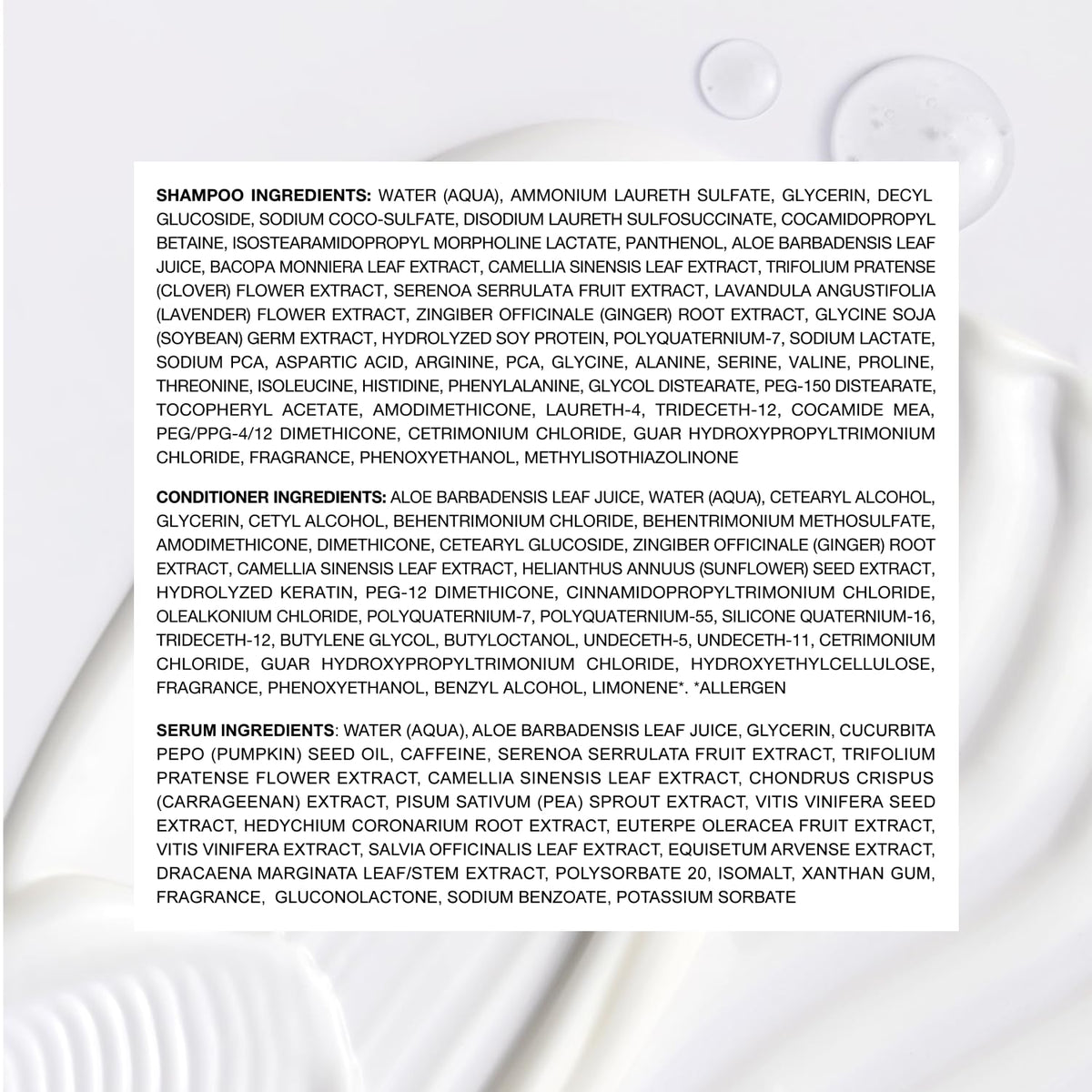 ZENAGEN Revolve shampoo bottle close-up highlighting brand and gentle cleansing benefit