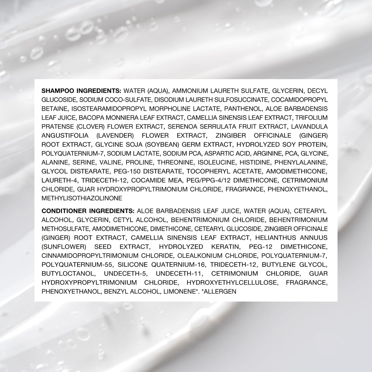 Zenagen shampoo pump closeup demonstrating easy dispensing and travel convenience