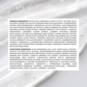 Zenagen shampoo pump closeup demonstrating easy dispensing and travel convenience