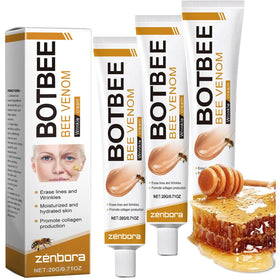 Zenbora front packaging showing three cream jars for dependable supply