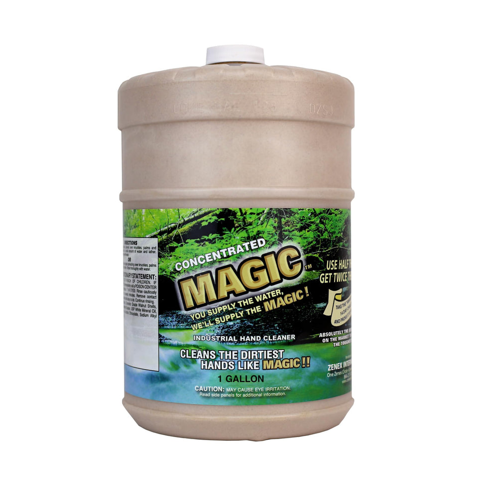 Zenex gallon front label showing product name and benefits