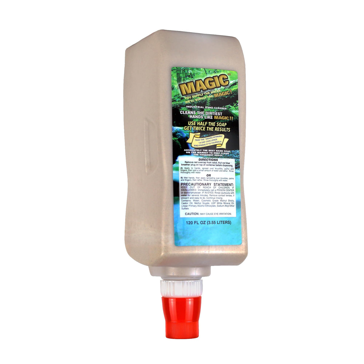 Zenex dispenser refill at sink for fast shop access and reduced downtime