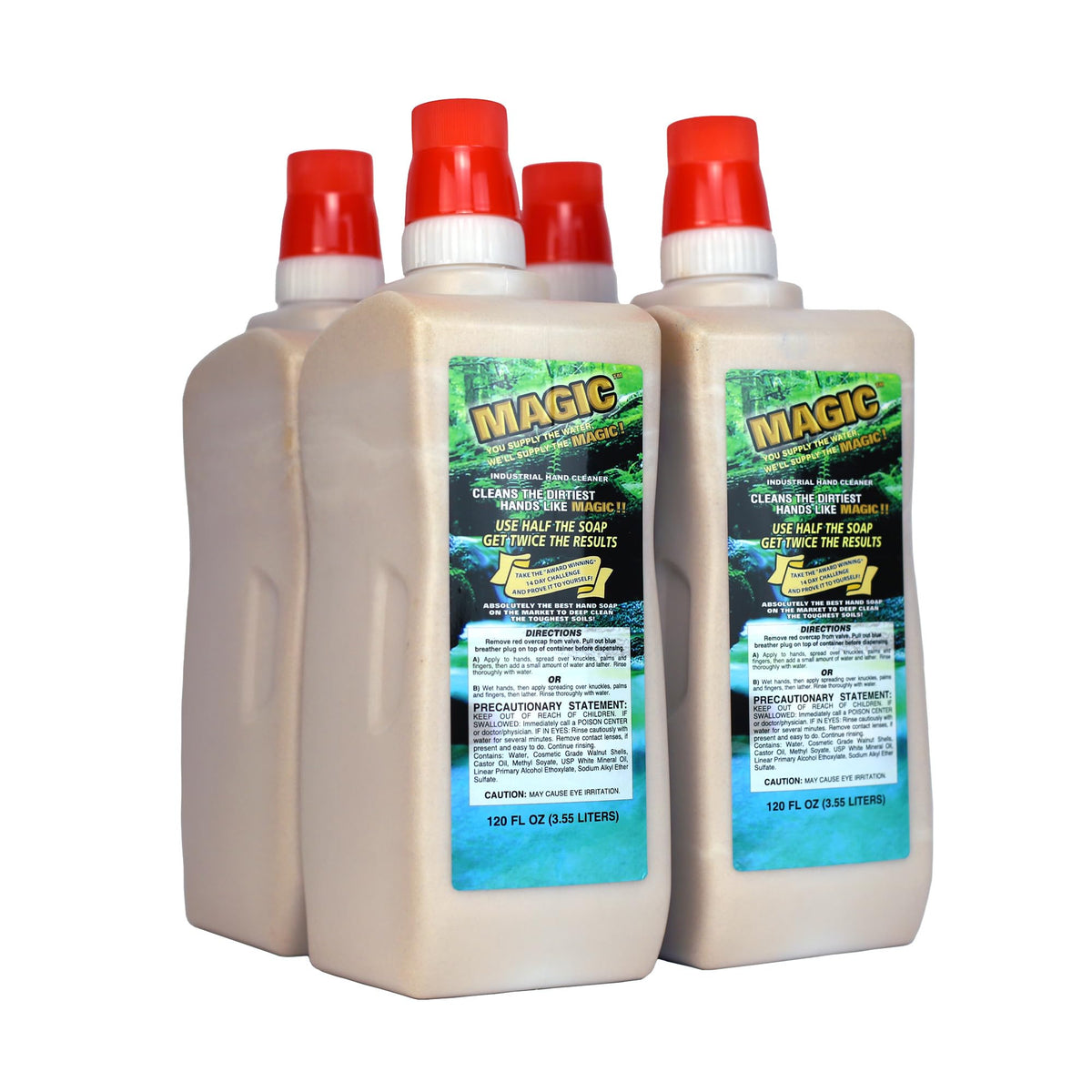 Zenex front packaging showing product and volume benefits