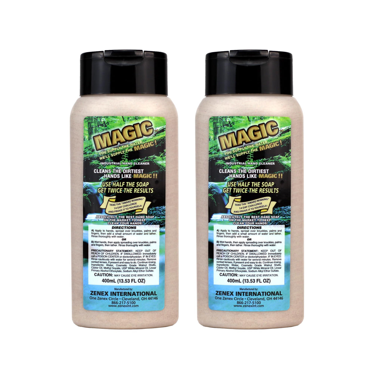 Zenex front packaging showing product and professional-strength claim