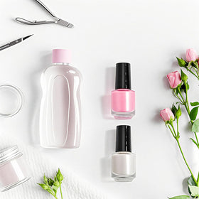 ZENFUN bottle held in hand indicating 0.9 x 2.2 inch compact portability