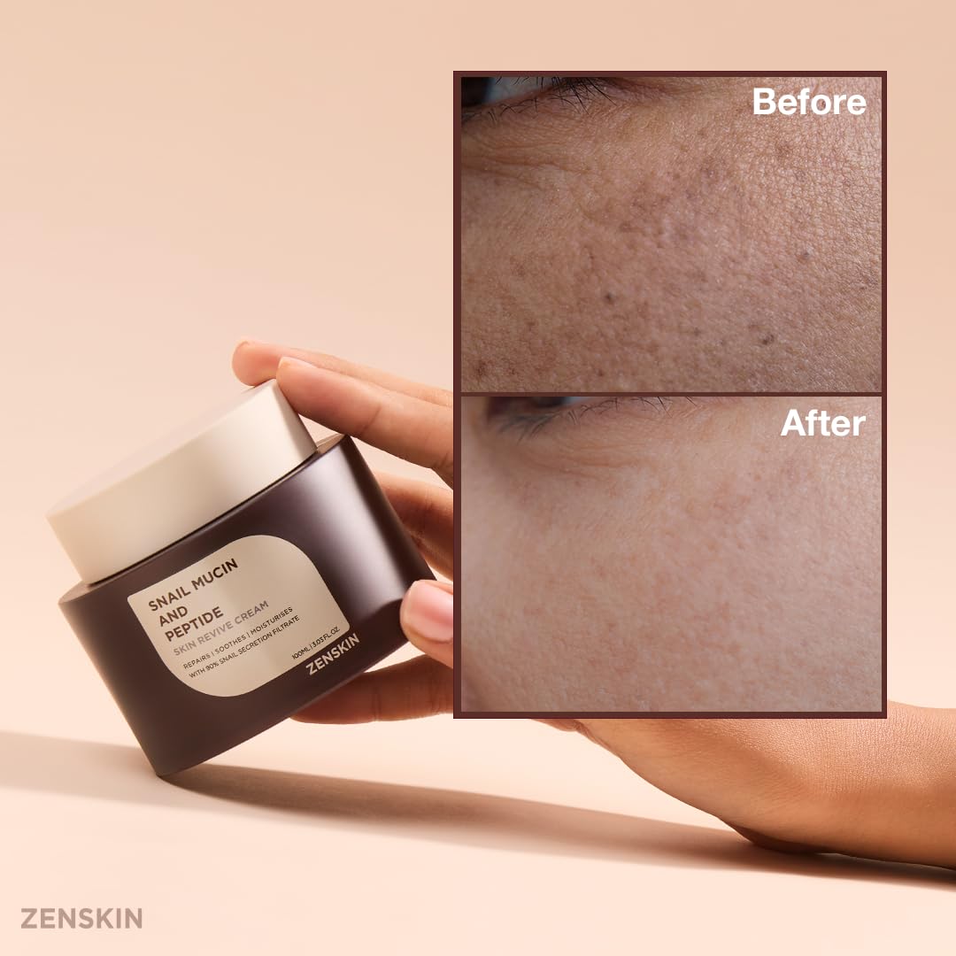 Zenskin placed on bathroom vanity portraying everyday routine and shelf-ready styling