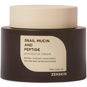 Zenskin jar front view showing label and compact design for easy daily use