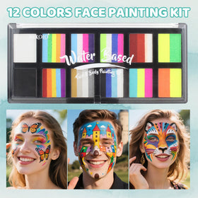 ZENTANMEI paint applied on a wrist demonstrating easy activation and color payoff
