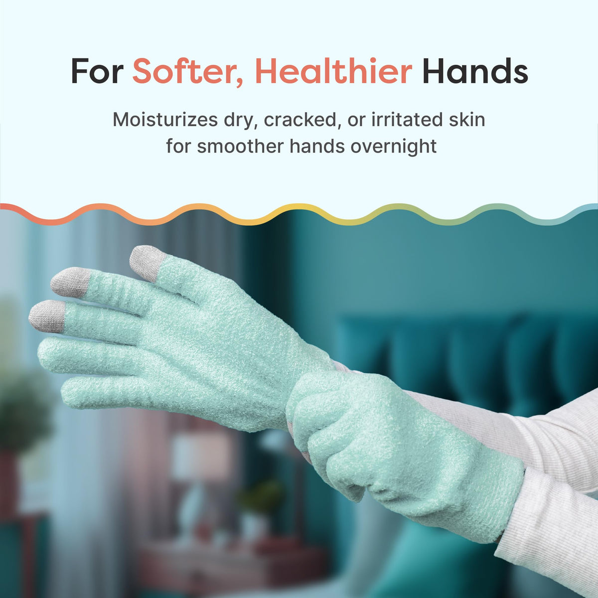 ZenToes gel lining close-up with jojoba and olive oils for deep hydration