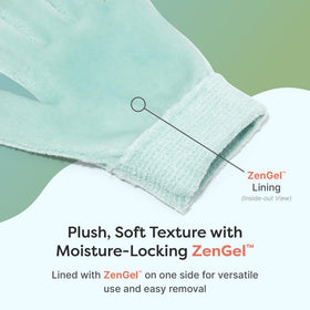 ZenToes palm-side detail demonstrating gel placement to soften calluses