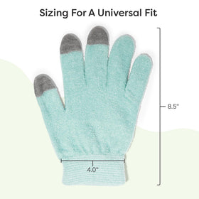 ZenToes size comparison with hand to show one-size-fits-most convenience