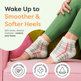 ZenToes close-up of heel gel pad showing targeted hydration