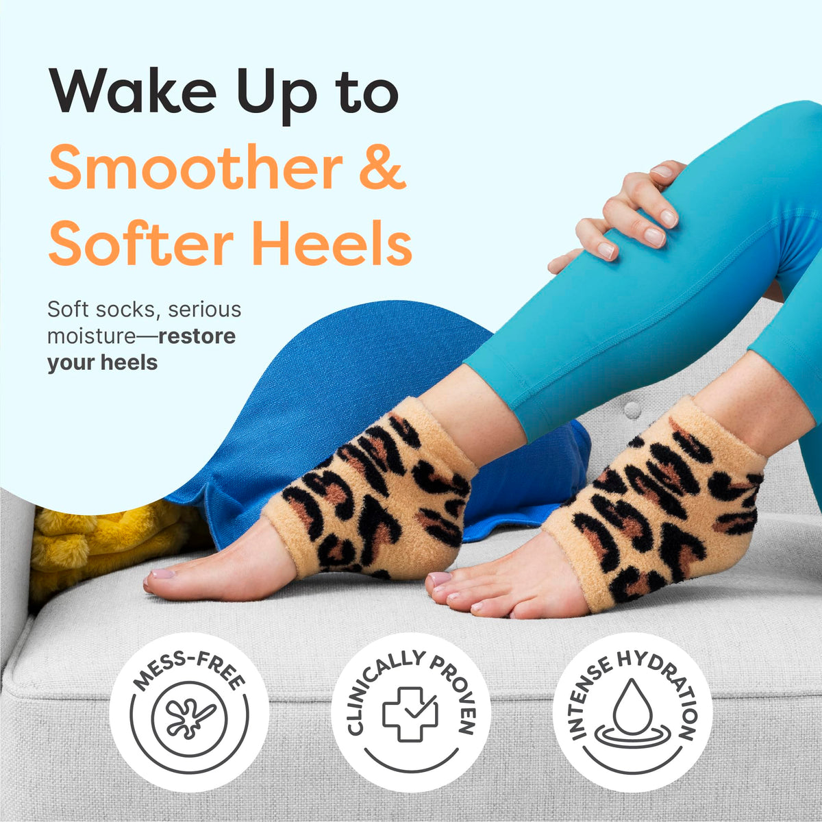ZenToes heel gel close-up highlighting moisturizing cushion