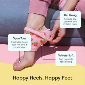 ZenToes socks pictured on bed for nighttime relaxation and self-care