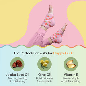 ZenToes socks worn on foot demonstrating snug regular fit and comfort